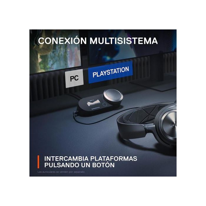 Amplificador de Sonido Intraauricular con Accesorios SteelSeries GameDAC Gen 2