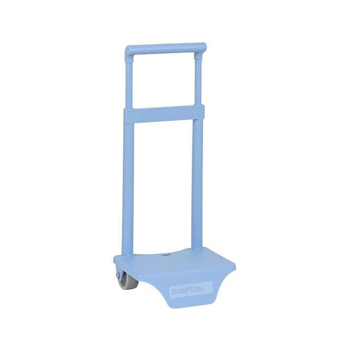 Carro Escolar Safta Portamochilas Guarderia Celeste 1 Carro Escolar Safta Portamochilas Guarderia Celeste 1