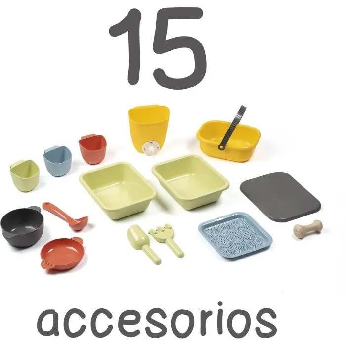 Smoby SMO840208 Cocina de Barro con temática de hogar para Niños 4