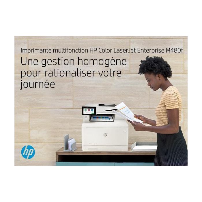 HP Color LaserJet Enterprise M480F Multifunción Impresora Láser Color, Copiadora, Escáner y Fax 17