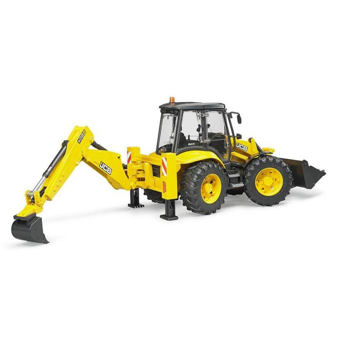 Bruder Retroexcavadora JCB 5CX con Doble Pala Acristalada, Juguete Realista de Plástico ABS 41x17x25 cm para Niños +3 Años 4 Bruder Retroexcavadora JCB 5CX con Doble Pala Acristalada, Juguete Realista de Plástico ABS 41x17x25 cm para Niños +3 Años 4