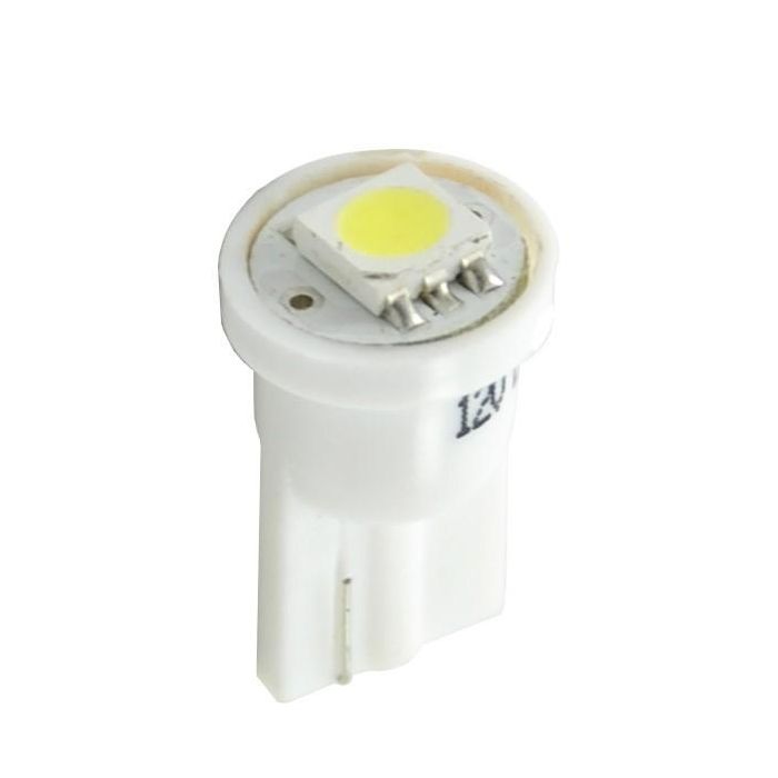 M-Tech W5W W2.1x9.5d 1xSMD5050 Blanco 12V Lámpara LED Coche MTECLB040W Blister 2X