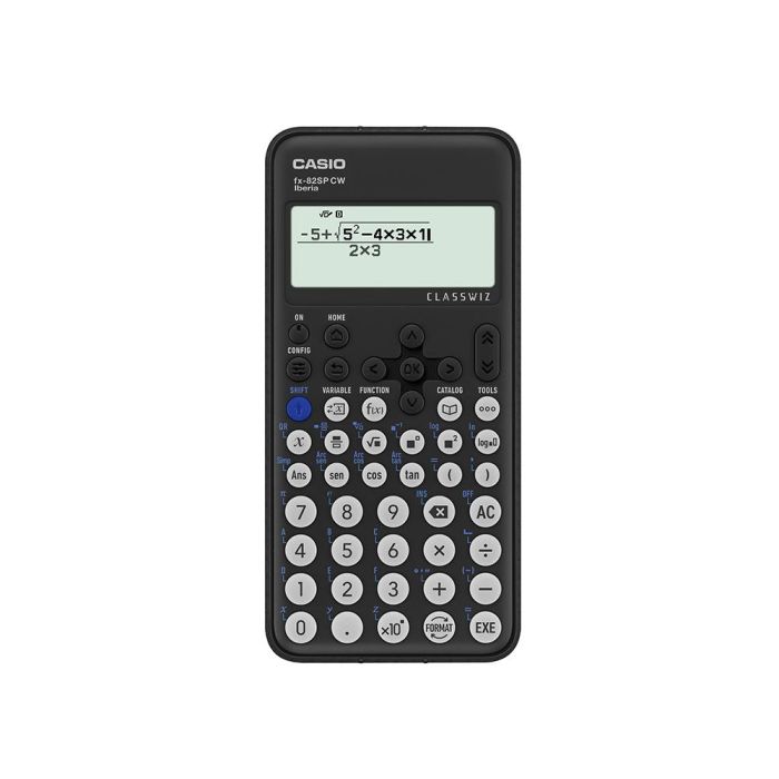 Casio Calculadora Cientifica Negra 15 Y 10+2 Dígitos 293 Funciones Y 9 Memorias Fx-82Spcw 1