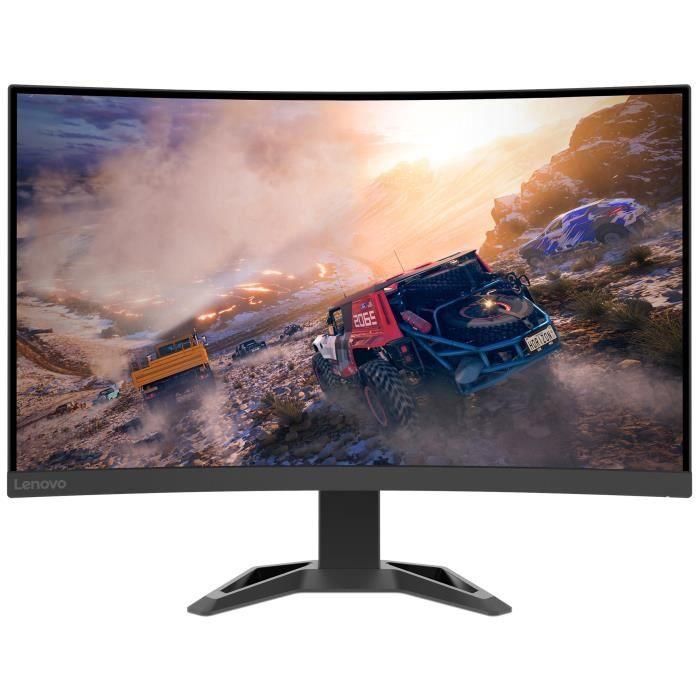 Pantalla PC Gamer Curva - LENOVO - G27c-30 - 27'' FHD - Panel VA - 1 ms - 165Hz - HDMI / DP - FreeSync Premium - Altavoces 1