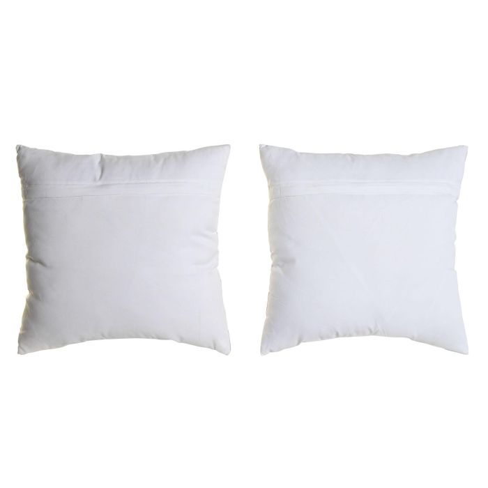 Set de cojines Home ESPRIT Tropical 45 x 8 x 45 cm (2 Unidades) 4 Set de cojines Home ESPRIT Tropical 45 x 8 x 45 cm (2 Unidades) 4