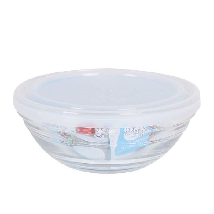 Fiambrera Red Duralex 31Cl, 12x5 cm, Tapa Transparente (12 Unidades) Fiambrera Red Duralex 31Cl, 12x5 cm, Tapa Transparente (12 Unidades)