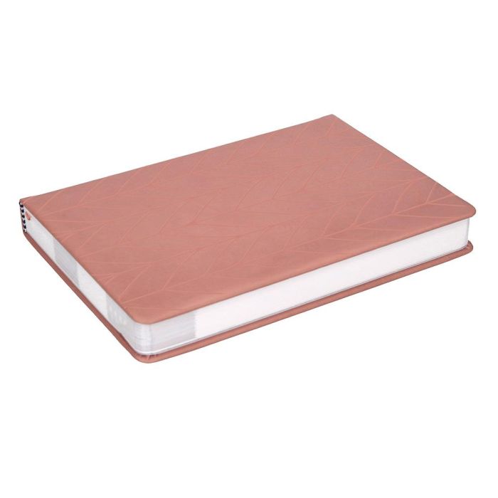 Agenda Encuadernada Liderpapel Lipsi A5 2025 Dia Pagina Color Rosa Melocoton Papel 70 gr 5