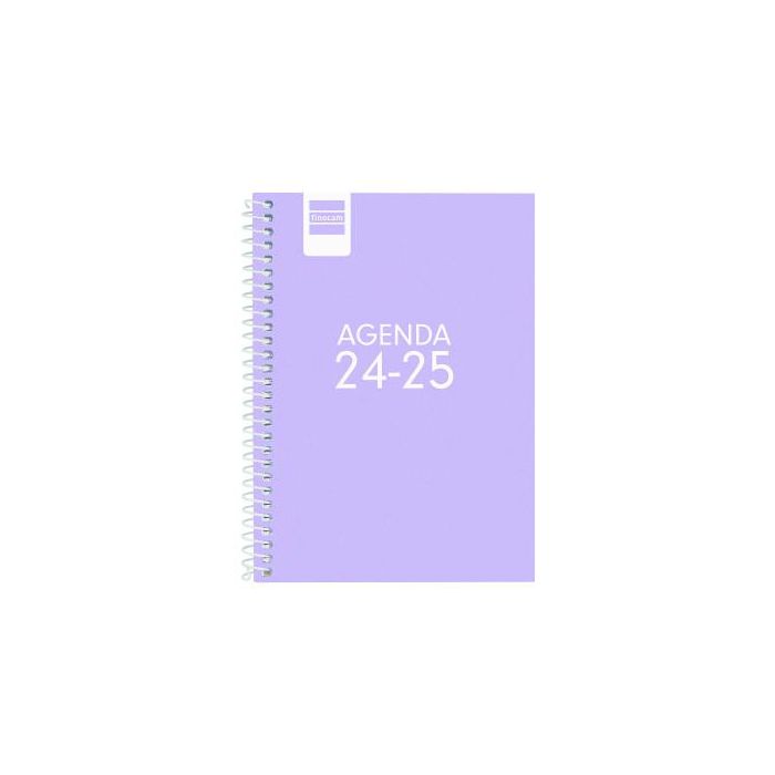 Agenda Finocam COOL Lila 1/8 12 x 16,4 cm 2024-2025