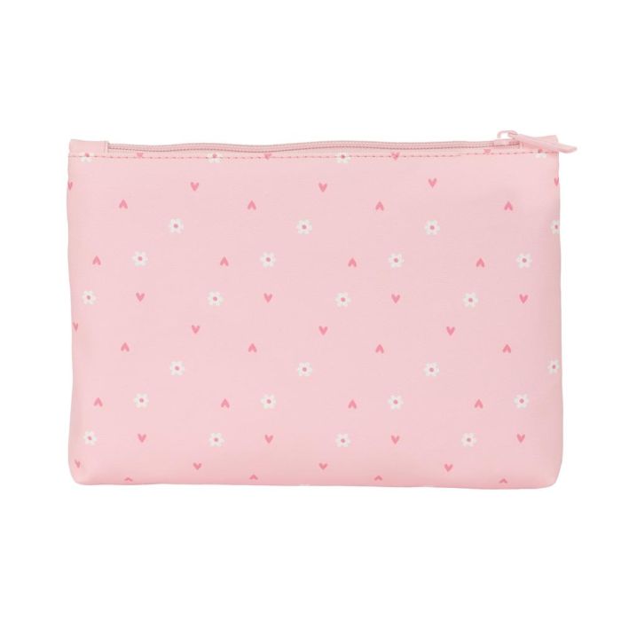 Estuche Escolar Safta Bunny Conejo Rosa 23 x 16 x 3 cm 1