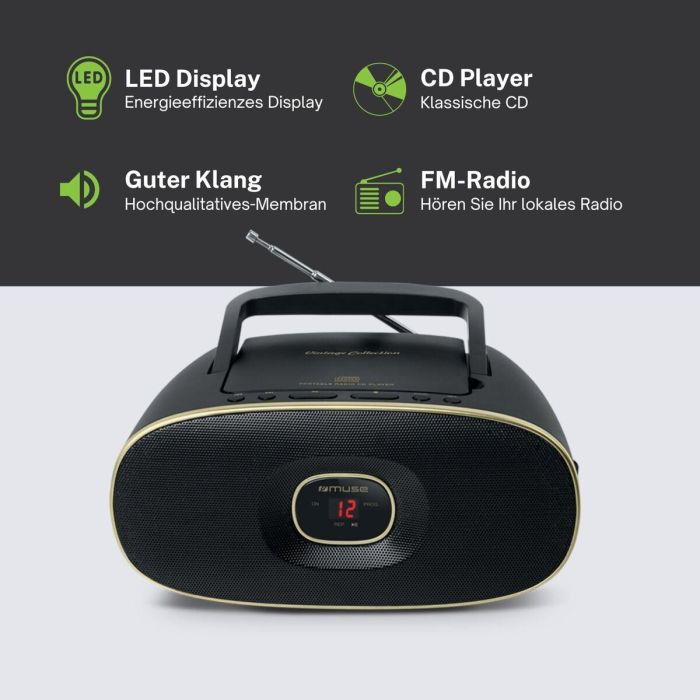 Radio CD Muse MD202VT 4 Radio CD Muse MD202VT 4