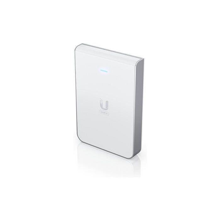 Ubiquiti Punto de Acceso Inalámbrico U6 In-Wall WiFi 6 Dual-Band 2.4/5 GHz 5.3 Gbps con 5 Puertos Ethernet PoE Integrado 2