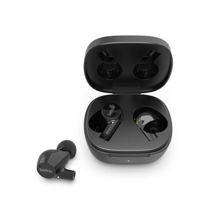 Belkin Auriculares Inalambricos Bluetooth Con Base De Carga Negro