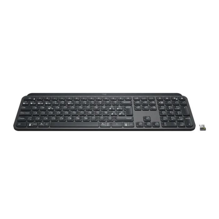 Logitech MX Keys Teclado Inalámbrico con Teclas Perfectas y Retroiluminación Inteligente para Empresa 1 Logitech MX Keys Teclado Inalámbrico con Teclas Perfectas y Retroiluminación Inteligente para Empresa 1