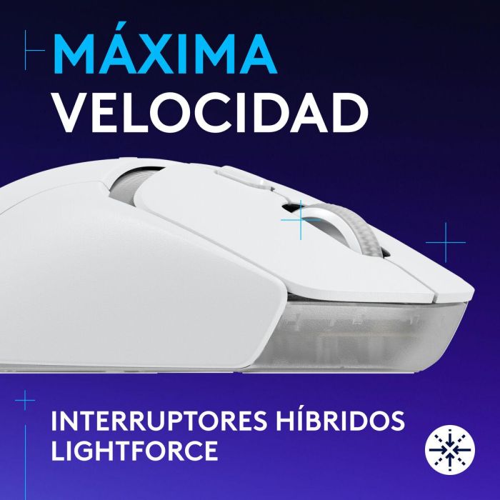 Logitech G Ratón Inalámbrico Gaming G309 - Tecnología LIGHTSPEED, Sensor HERO 25K 8