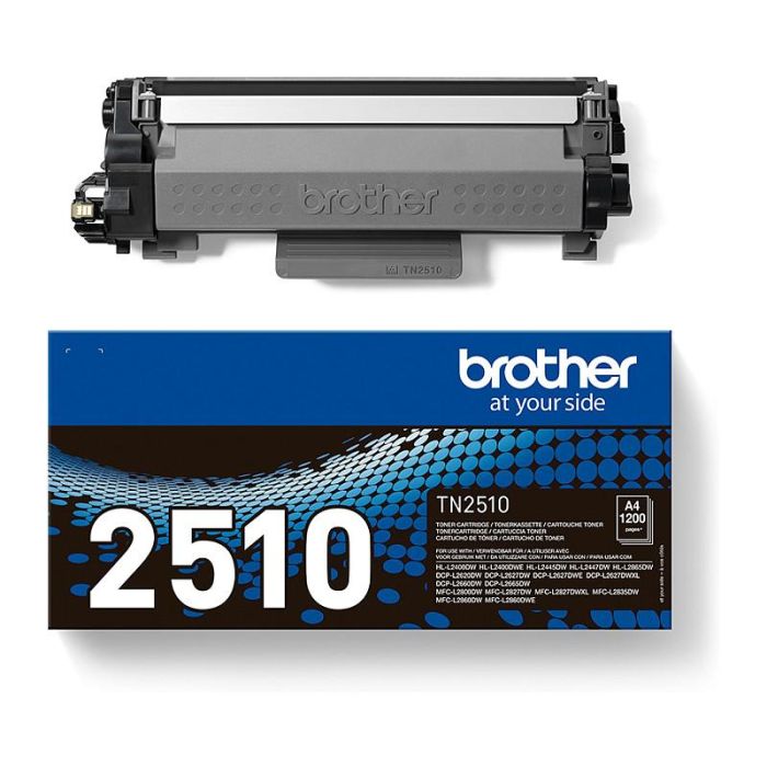 Brother Toner Negro compatible con HLL2400DW, HLL2445DW, DCPL2620DW, DCPL2627DWXL, DCPL2660DW, MFCL2800DW, MFCL2827DWXL, MFCL2860DW 4