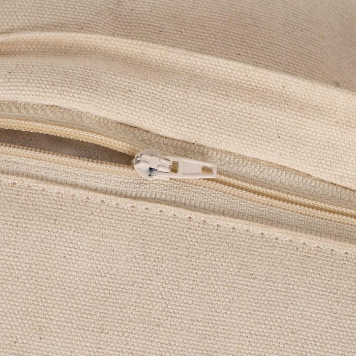 Cojín Blanco Natural Lana-Algodón 60 X 60 cm