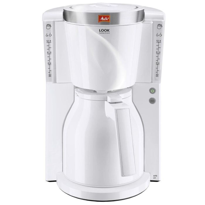 MELITTA 1011-11 Cafetera Look IV Therm Selection 1011-11 Blanco / Acero cepillado 4 MELITTA 1011-11 Cafetera Look IV Therm Selection 1011-11 Blanco / Acero cepillado 4