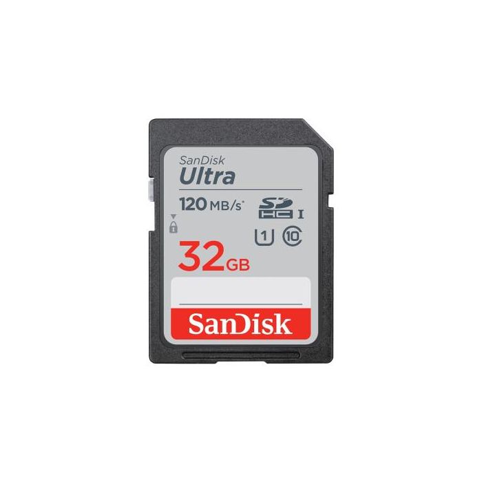 SanDisk SDSDUN4-032G-GN6IN Tarjeta de Memoria SDHC 32 GB Clase 10 UHS-I Velocidad de Lectura 120 MB/s