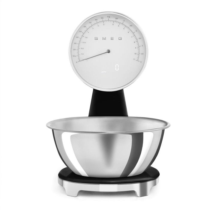 Báscula de Cocina Smeg KSF01BLWW Negro 5 kg Báscula de Cocina Smeg KSF01BLWW Negro 5 kg