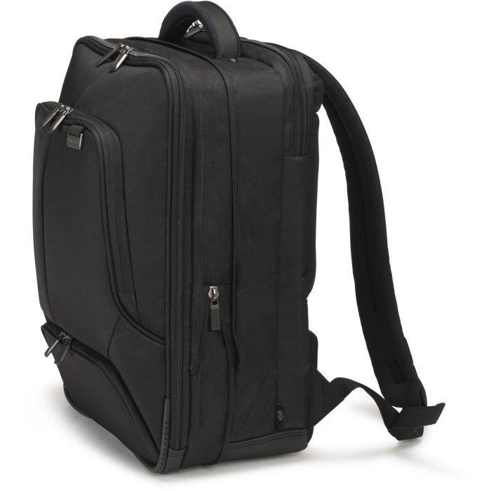 DICOTA Eco Backpack PRO Mochila para Portátil 12-14.1" (30.5-35.8 cm) Poliéster Reciclado Negro con Compartimento para Tablet 6 DICOTA Eco Backpack PRO Mochila para Portátil 12-14.1" (30.5-35.8 cm) Poliéster Reciclado Negro con Compartimento para Tablet 6