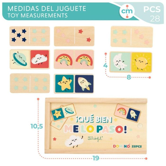 Dominó Mr. Wonderful (12 Unidades) 2 Dominó Mr. Wonderful (12 Unidades) 2