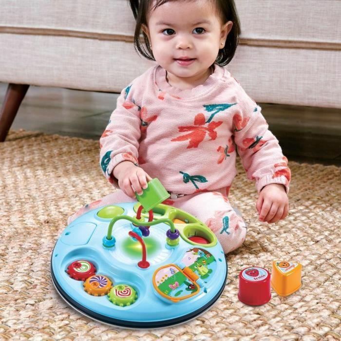 Vtech Baby VT3417766172051 Mesa de Actividades Evolutiva Nature, Juguete de Madera Certificado FSC 3