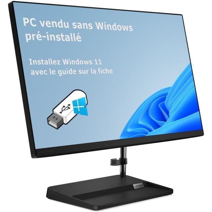 PC de Oficina todo en uno - LENOVO IdeaCentre 3 24IAP7 - 23.8 FHD - Intel Core i5 12450H - 16GB RAM - 512 GB SSD - Sin Windows 1 PC de Oficina todo en uno - LENOVO IdeaCentre 3 24IAP7 - 23.8 FHD - Intel Core i5 12450H - 16GB RAM - 512 GB SSD - Sin Windows 1