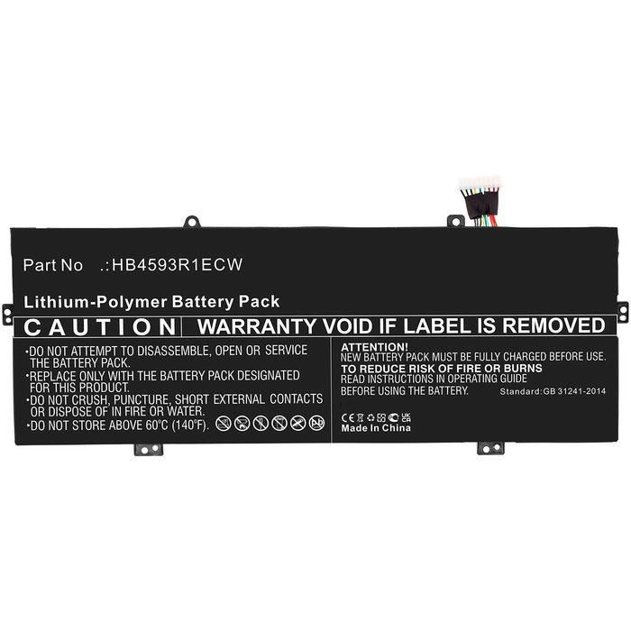 CoreParts Laptop Battery for Huawei 45.60Wh Li-Polymer 7.6V 6000mAh Black, for book X Pro i5-8250U 256GB, book X Pro i5-8250U 8GB, Honor Magicbook, KLV-W29, MagicBook 2019, MagicBook i5 8250U, MagicBook i5-8250U, MagicBook i5-8250U 256GB, MagicBook i5-825 CoreParts Laptop Battery for Huawei 45.60Wh Li-Polymer 7.6V 6000mAh Black, for book X Pro i5-8250U 256GB, book X Pro i5-8250U 8GB, Honor Magicbook, KLV-W29, MagicBook 2019, MagicBook i5 8250U, MagicBook i5-8250U, MagicBook i5-8250U 256GB, MagicBook i5-825