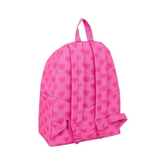 Safta Mochila Barbie Corazones 33x42x15 cm 1 Safta Mochila Barbie Corazones 33x42x15 cm 1