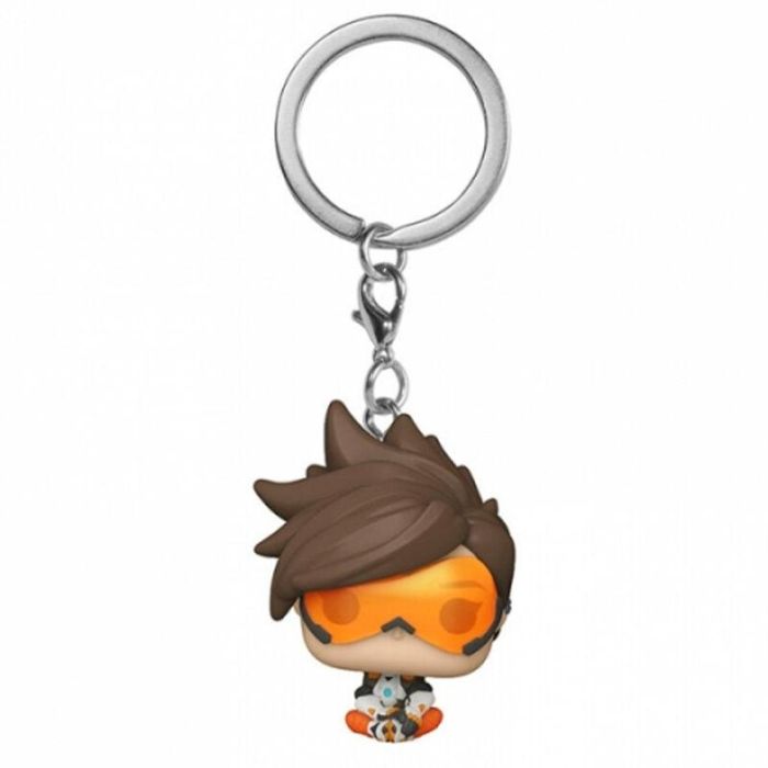 FUNKO Llavero Pocket POP Tracer Overwatch 2