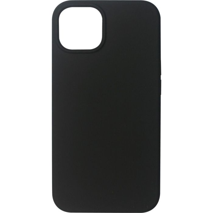 eSTUFF Funda magnética de silicona INFINITE ROME para iPhone 13, Negra, 81% material reciclado 0 eSTUFF Funda magnética de silicona INFINITE ROME para iPhone 13, Negra, 81% material reciclado 0