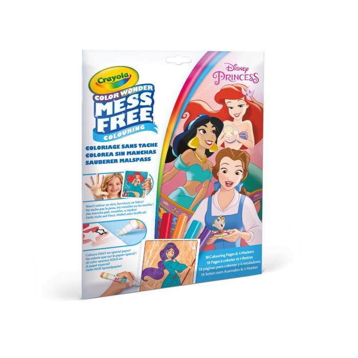 Set Colorea Sin Manchas Disney Princesas 75-2813 Crayola 1