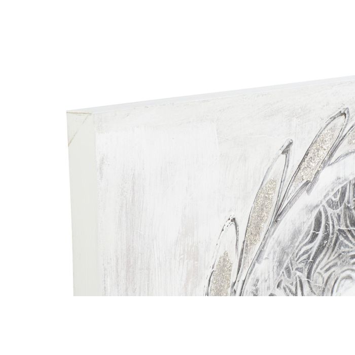 Cuadro Colonial DKD Home Decor Blanco Gris 3.7 x 100 x 80 cm (2 Unidades) 1 Cuadro Colonial DKD Home Decor Blanco Gris 3.7 x 100 x 80 cm (2 Unidades) 1