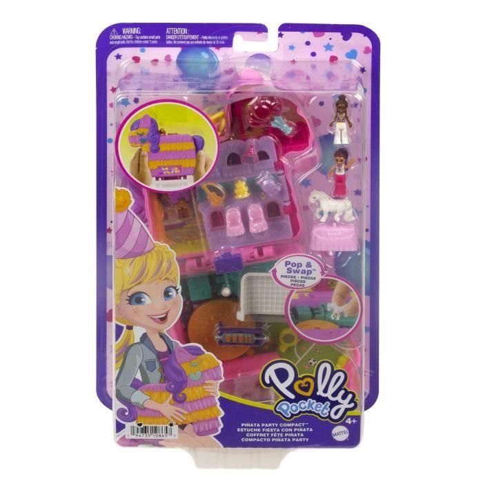 Polly Pocket MATHKV32 - Pinata Fiesta Box Mini - Para 4 años y + 1