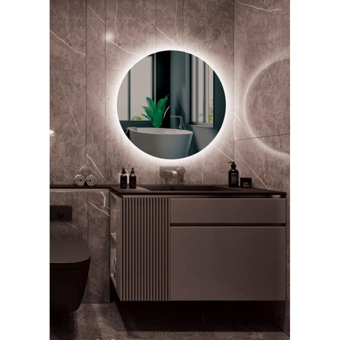 Espejo Iluminado Baño "Lisboa" Ø80Cm Blanco Frío Sensor Antivaho/On-Off [LIMEX-LISB002/80 Espejo Iluminado Baño "Lisboa" Ø80Cm Blanco Frío Sensor Antivaho/On-Off [LIMEX-LISB002/80