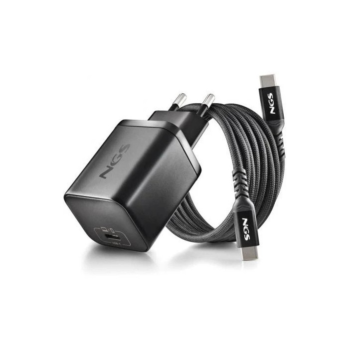 NGS Cargador GaN BUD65W-AC Portátil 65W USB Tipo-C Automático Voltaje 5-20V para Acer con 4 Conectores 2