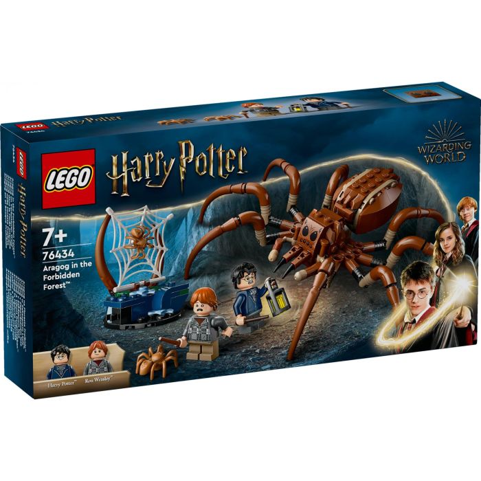 LEGO 76434 Harry Potter: Set de Construcción del Escenario 'Aragog en el Bosque Prohibido' con Araña Gigante de Juguete para Niños 10