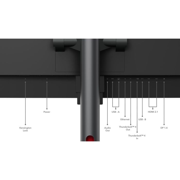 Lenovo P49w-30 Monitor Curvo ThinkVision 49" DQHD IPS 32:9 HDMI/DP/USB-C/Thunderbolt/KVM Negro 11