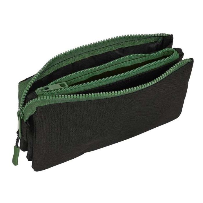 Portatodo Triple Munich Caviar Negro 22 x 12 x 3 cm 1 Portatodo Triple Munich Caviar Negro 22 x 12 x 3 cm 1