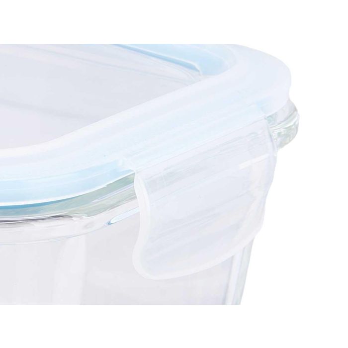 Fiambrera Borosilicato Hermetica 950Ml Vivalto 18X9CM (12 Unidades) 3 Fiambrera Borosilicato Hermetica 950Ml Vivalto 18X9CM (12 Unidades) 3