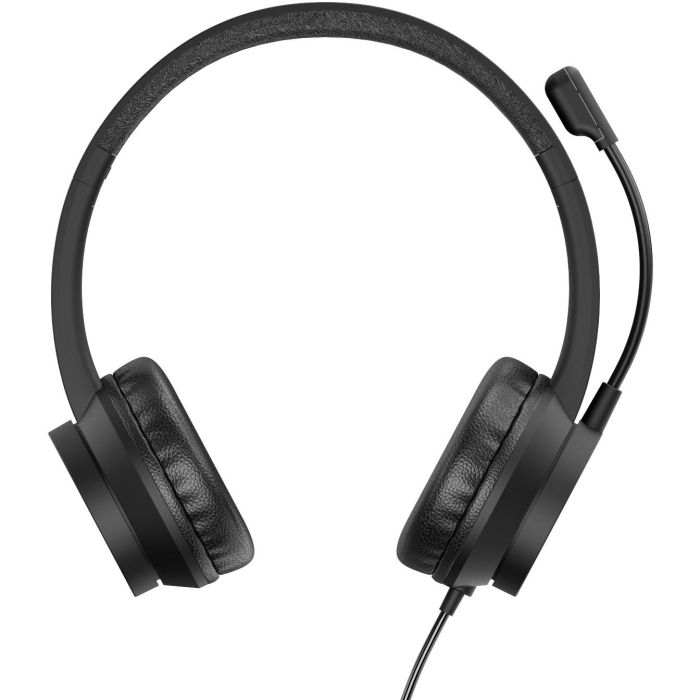 Conceptronic POLONA05B Headset USB-A con Micrófono Estéreo Diadema Negro 2m para Llamadas y Música 3