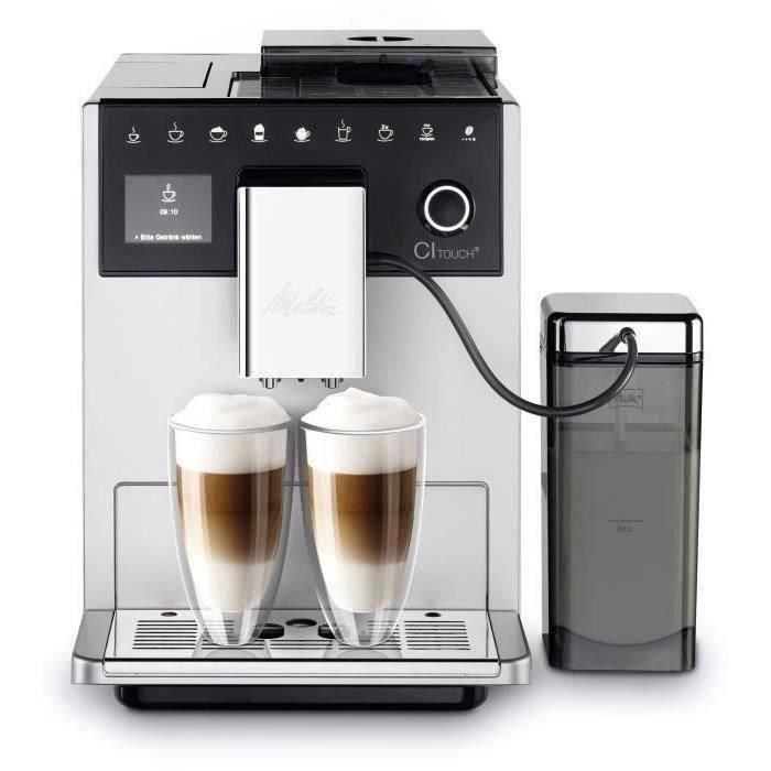 Melitta CI Touch F630-101 Cafetera Automática con Molinillo Integrado Plateada