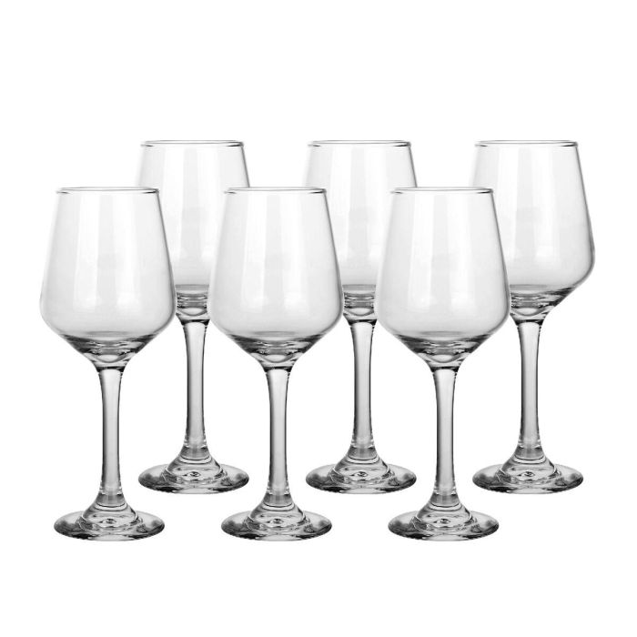Copa Basicos DKD Home Decor Transparente 7 x 22 x 7 cm Set de 6 Copa Basicos DKD Home Decor Transparente 7 x 22 x 7 cm Set de 6