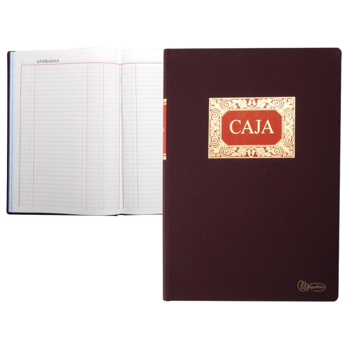 Miquelrius Libro Caja Entrada y Salida Folio 100 Hojas 102 g/m² 1