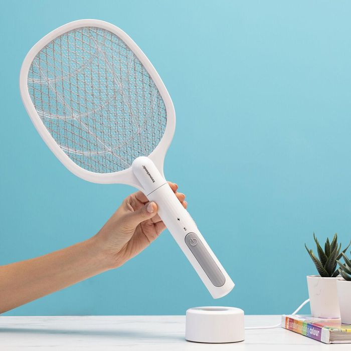 Raqueta Matainsectos Recargable con Luz UV 2 en 1 KL Rak InnovaGoods 10 Raqueta Matainsectos Recargable con Luz UV 2 en 1 KL Rak InnovaGoods 10