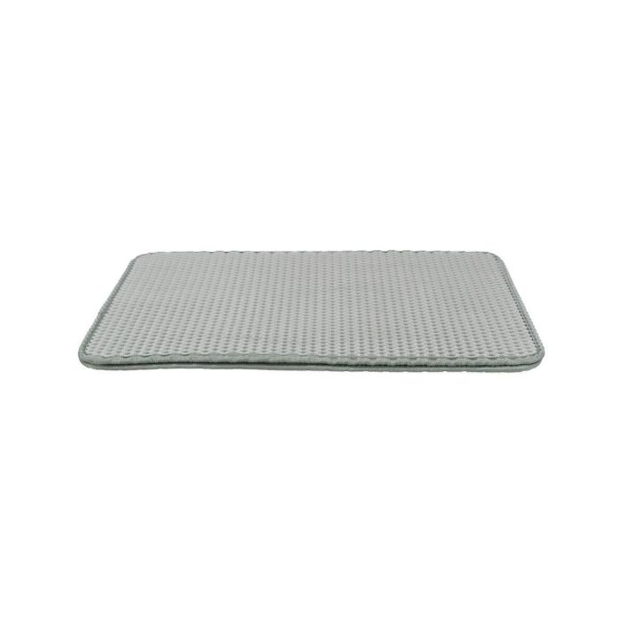 Alfombra para Arenero de Gatos Trixie Gris Goma Eva 40 × 55 cm