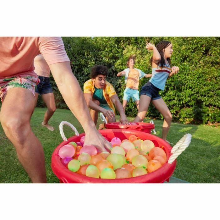 Zuru Bunch O Balloons ZUR4894680025110 - Pack 265 Globos de Agua Fiesta Tropical con Cierre Automático, Listos en 60 segundos 3