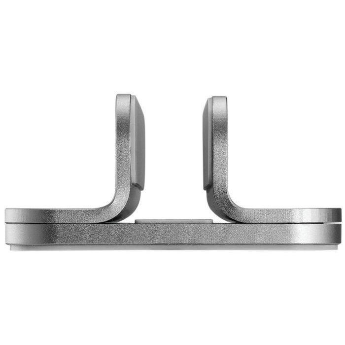 eSTUFF Soporte Universal para Laptop Gris Oscuro de Aluminio Ajustable 11-45mm 1