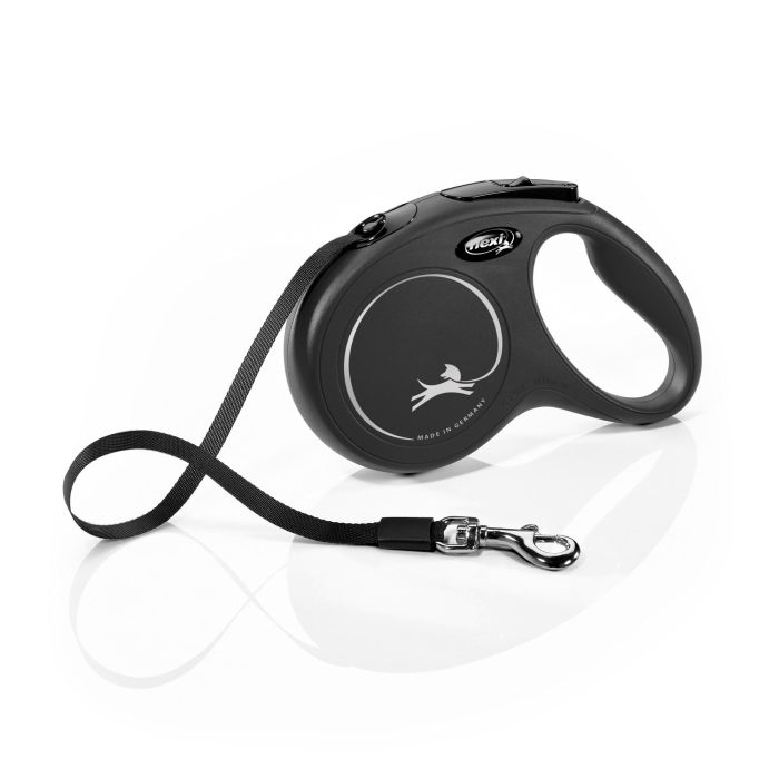 Correa Flexi New Classic M Cinta 5M Negro 3 Correa Flexi New Classic M Cinta 5M Negro 3