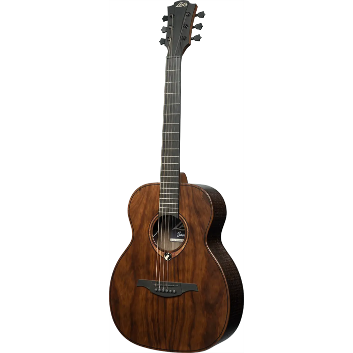 LAG Guitarra Acústica Travel A/E Electroacústica Folk Natural Satinado 1